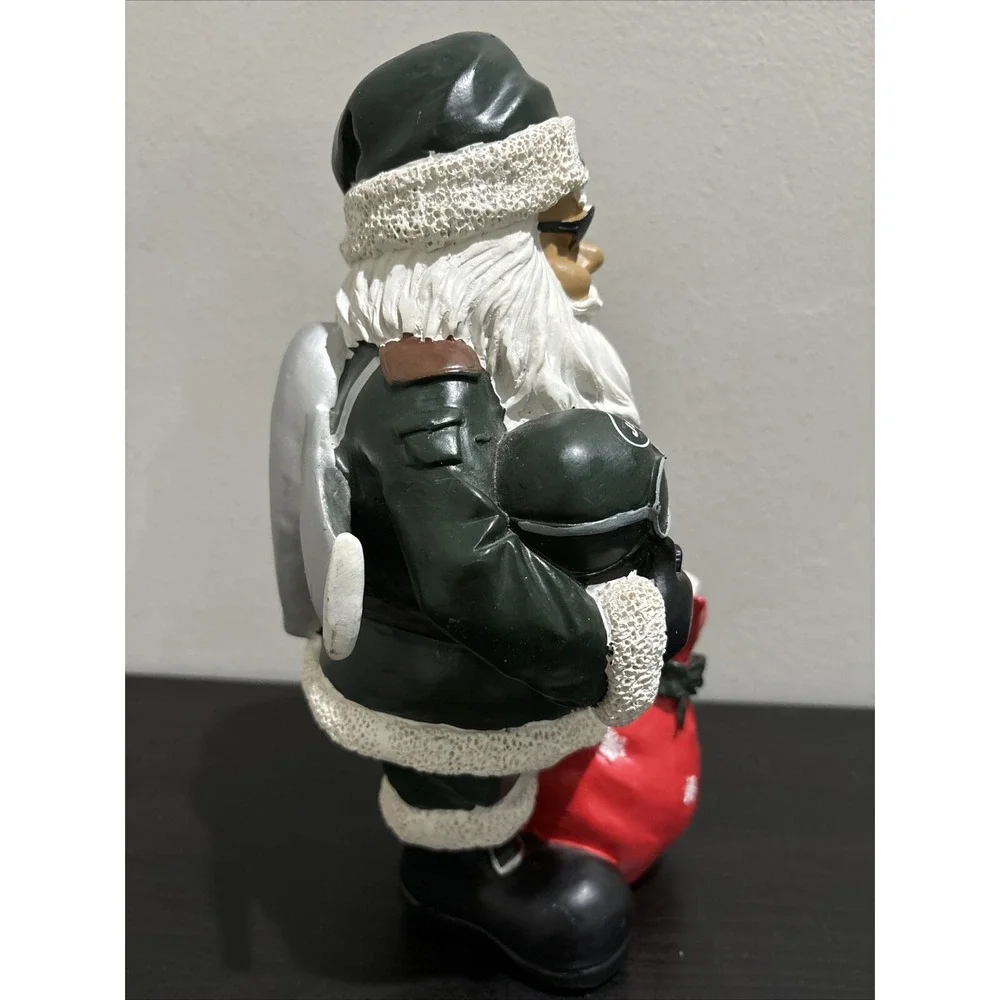 FOREVER COLLECTIBLES NFL TEAM GNOME NEW YORK NY JETS SANTA